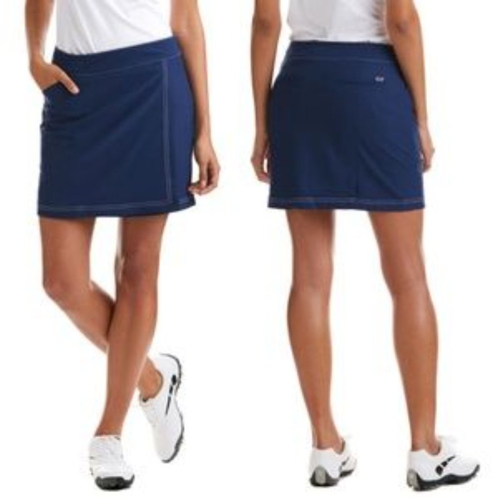 Vineyard Vines Navy Performance Golf Skort Size 8